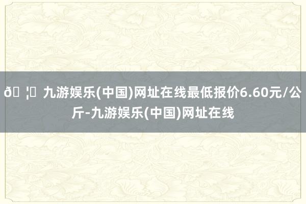 🦄九游娱乐(中国)网址在线最低报价6.60元/公斤-九游娱乐(中国)网址在线