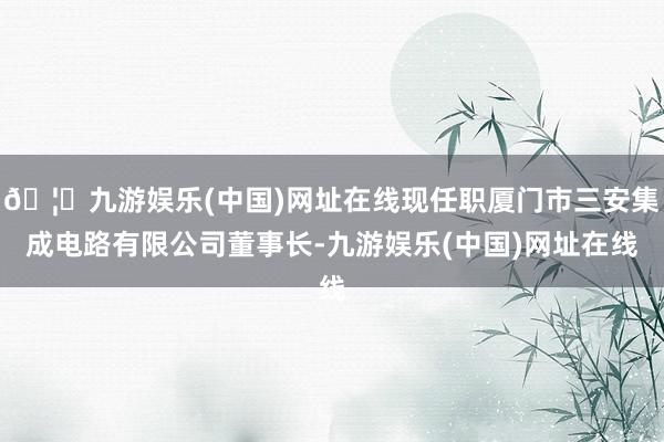 🦄九游娱乐(中国)网址在线现任职厦门市三安集成电路有限公司董事长-九游娱乐(中国)网址在线